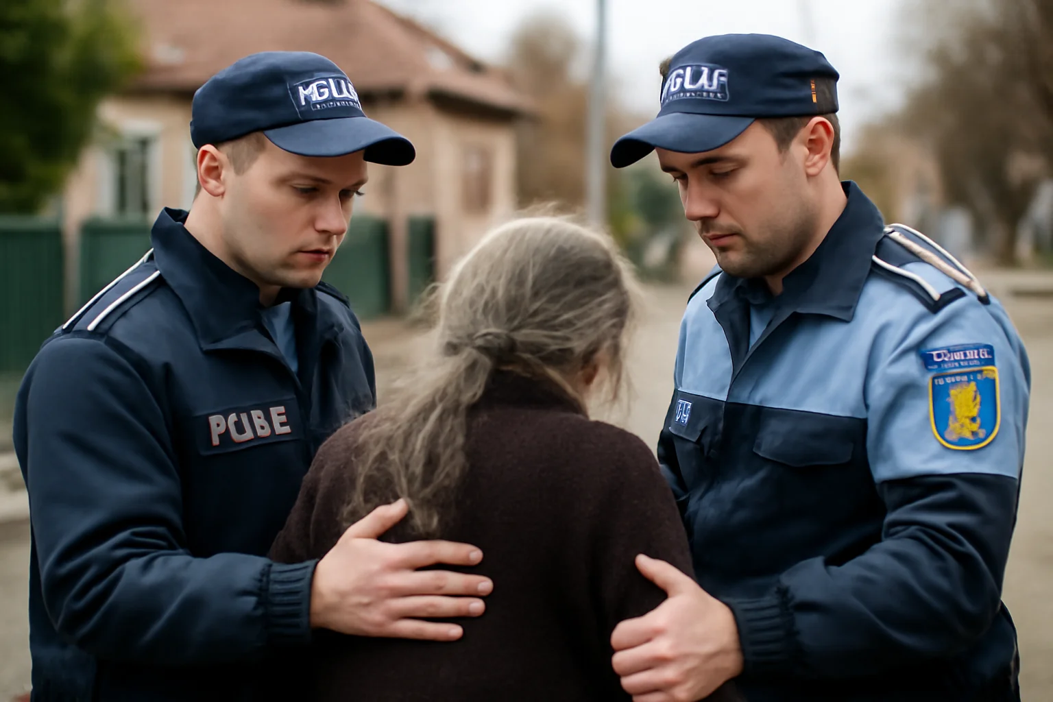 Doi polițiști din Târgu-Jiu, eroii care au schimbat destinul unei femei