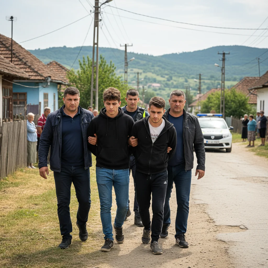 Doi tineri arestați după un conflict violent la Telești