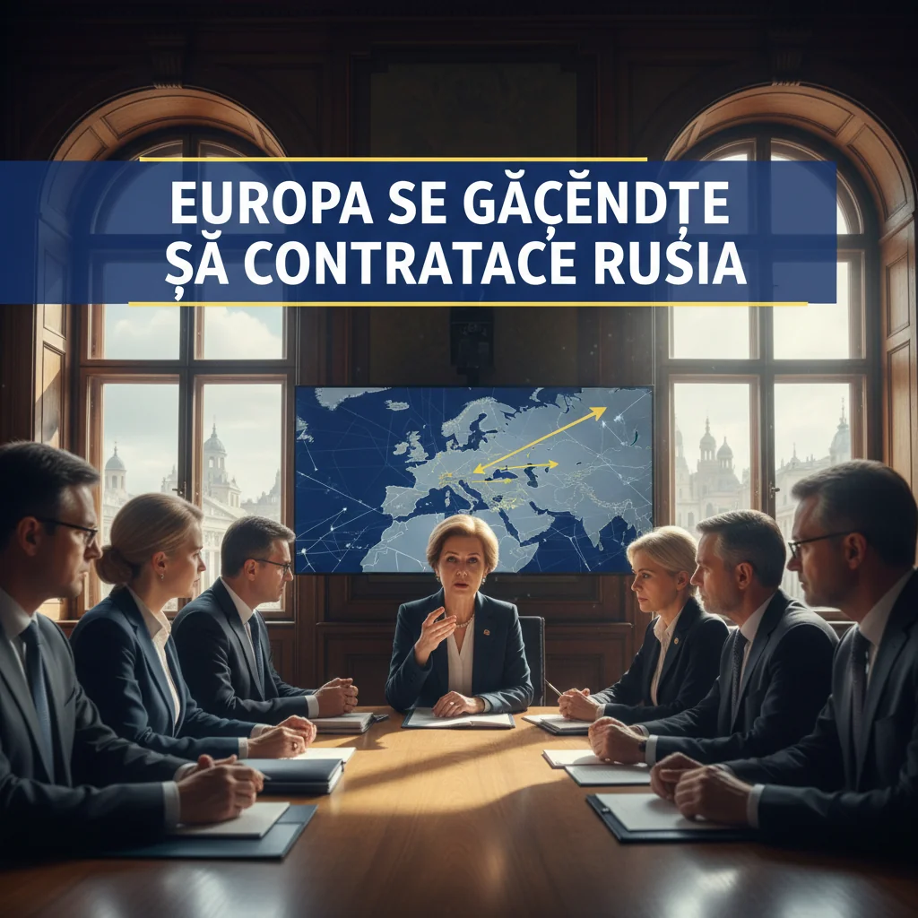 Europa pregătește strategii de contraatac împotriva Rusiei