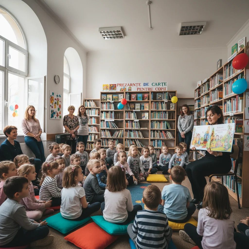 Eveniment de prezentare a cărților pentru copii la Biblioteca Județeană