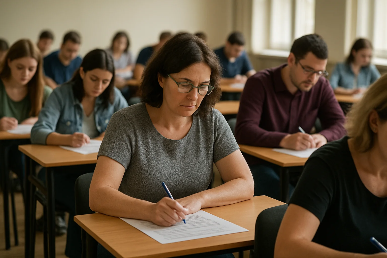 Examen de definitivat pentru 68 de profesori în Gorj