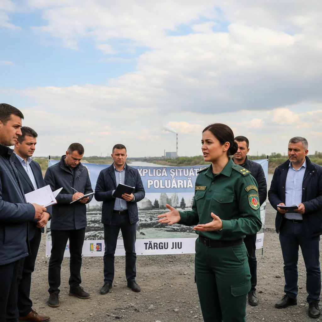 Explicații oficiale la Târgu Jiu privind nivelul de poluare: Garda de Mediu Gorj prezintă datele și măsurile aplicate