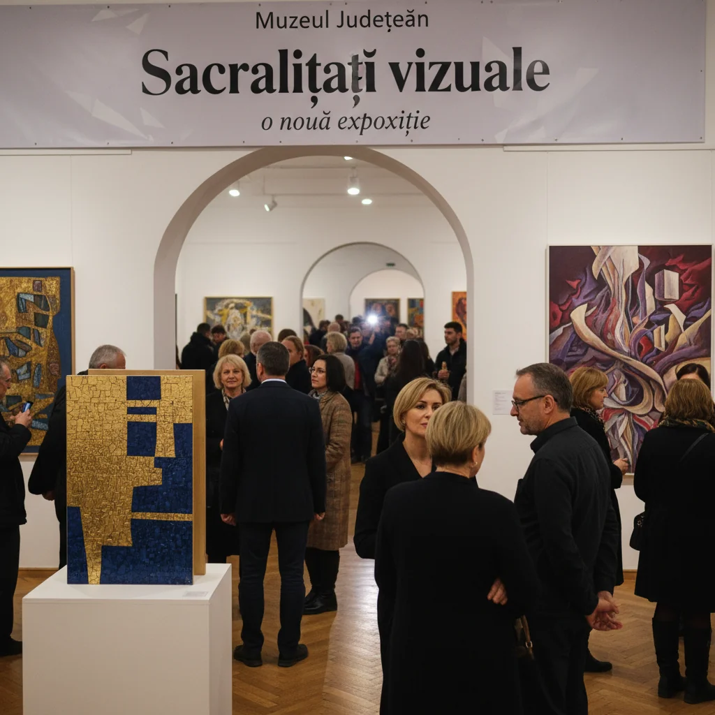 Expoziția Sacralități vizuale deschisă la Muzeul Județean