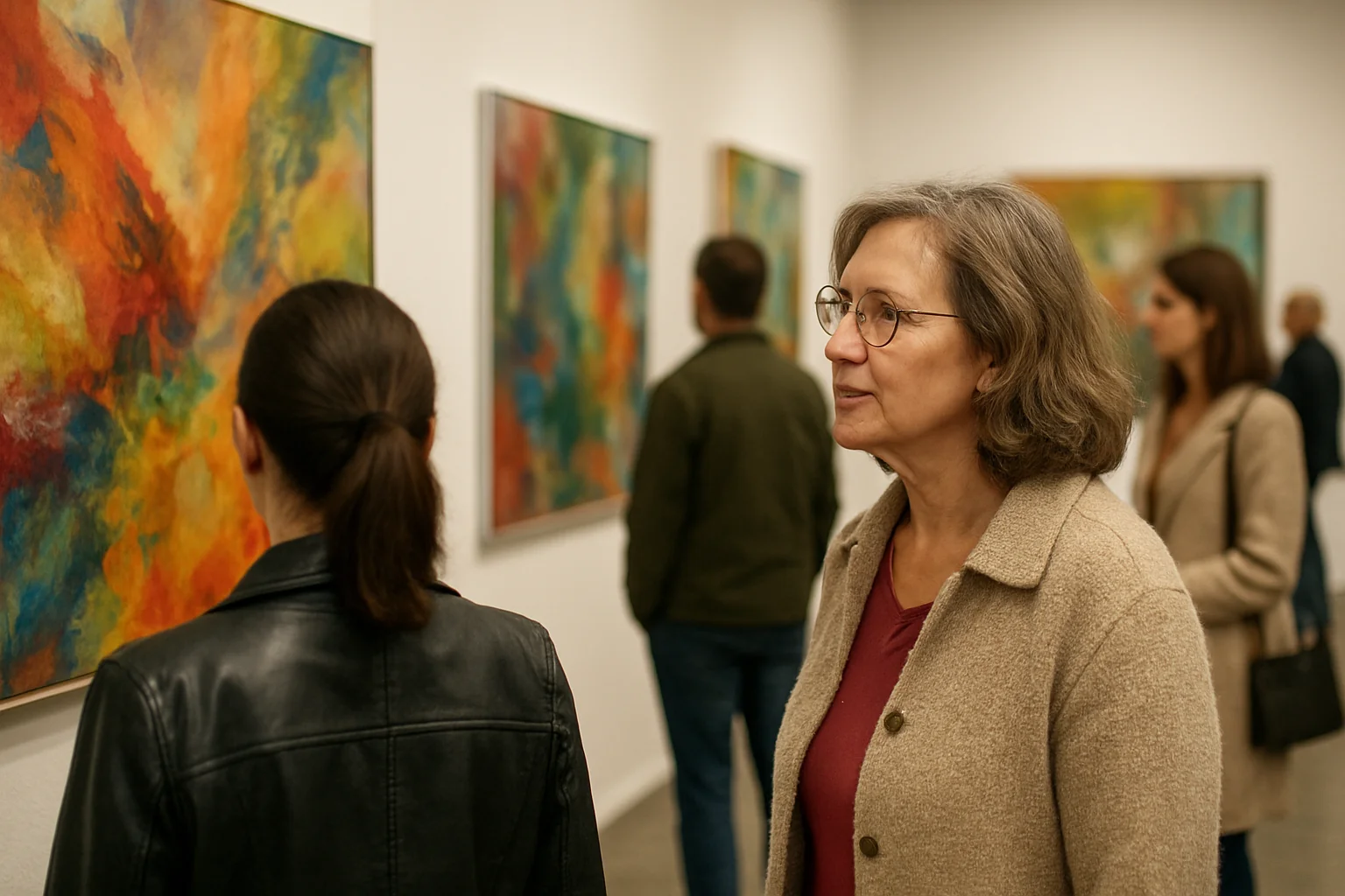 Expoziție de pictură Conu Ilariu Minea la Târgu Jiu
