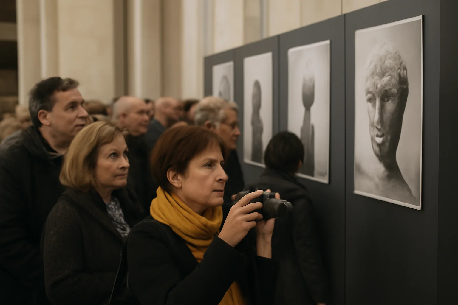 Expoziție dedicată Anului Brâncuși: fotografi din Târgu Jiu expun la Palatul Parlamentului