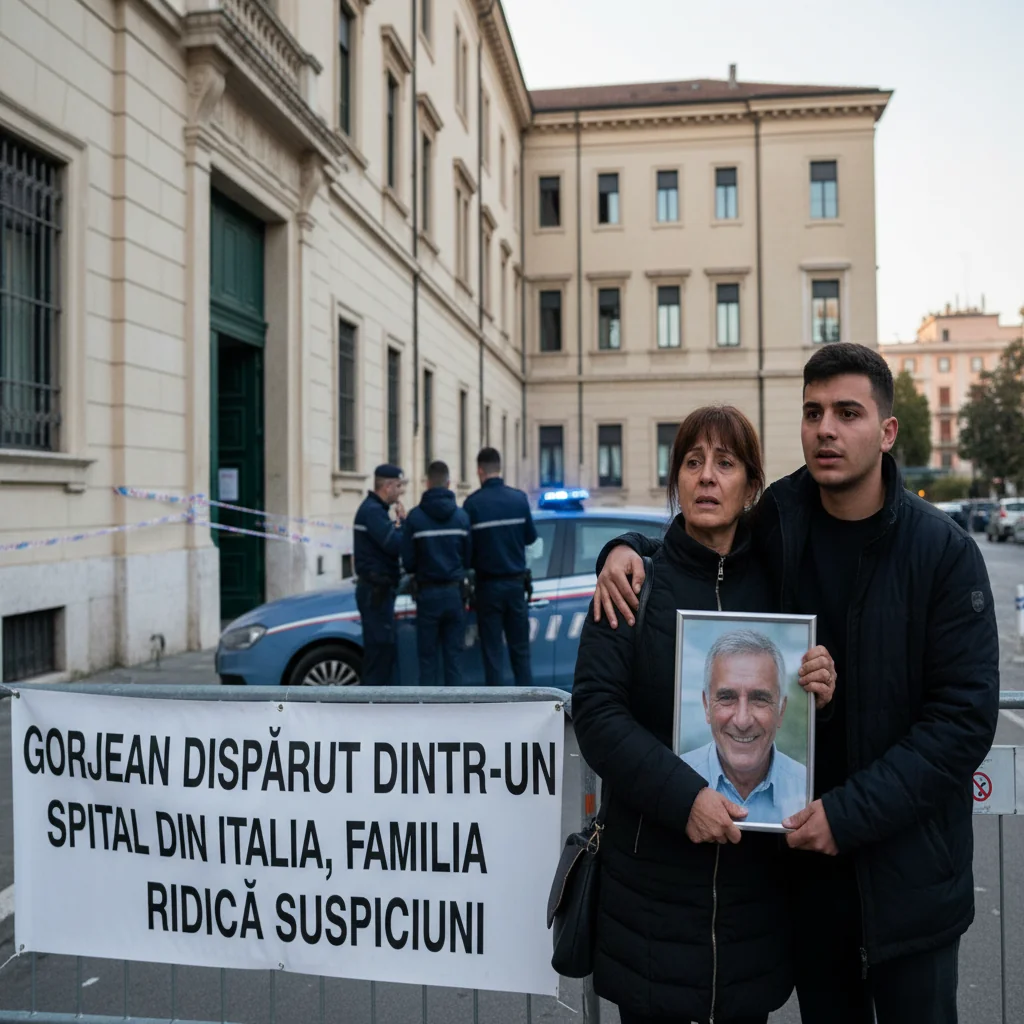 Familie din Târgu Jiu cere lămuriri după dispariția unui gorjean dintr-un spital din Italia