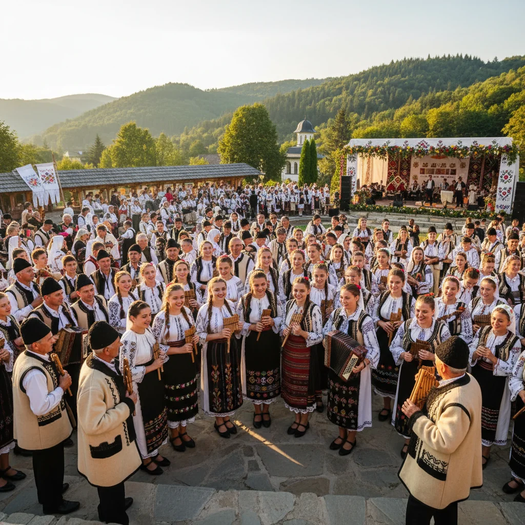 Festivalul folcloric de la Tismana reunește peste o sută de participanți mâine