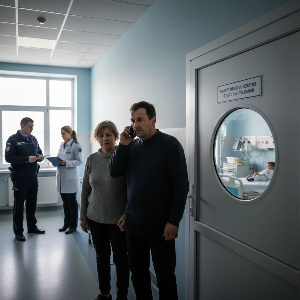 Fetiță de 4 ani din Teleorman, în comă la Târgu Jiu: anchetă penală pentru tentativă de omor