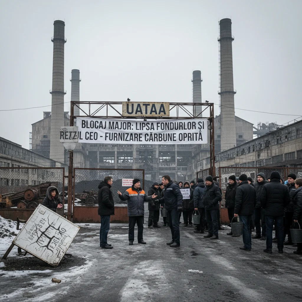 Fondurile insuficiente și refuzul CEO de a livra cărbune cu plată la termen pun în pericol furnizarea căldurii