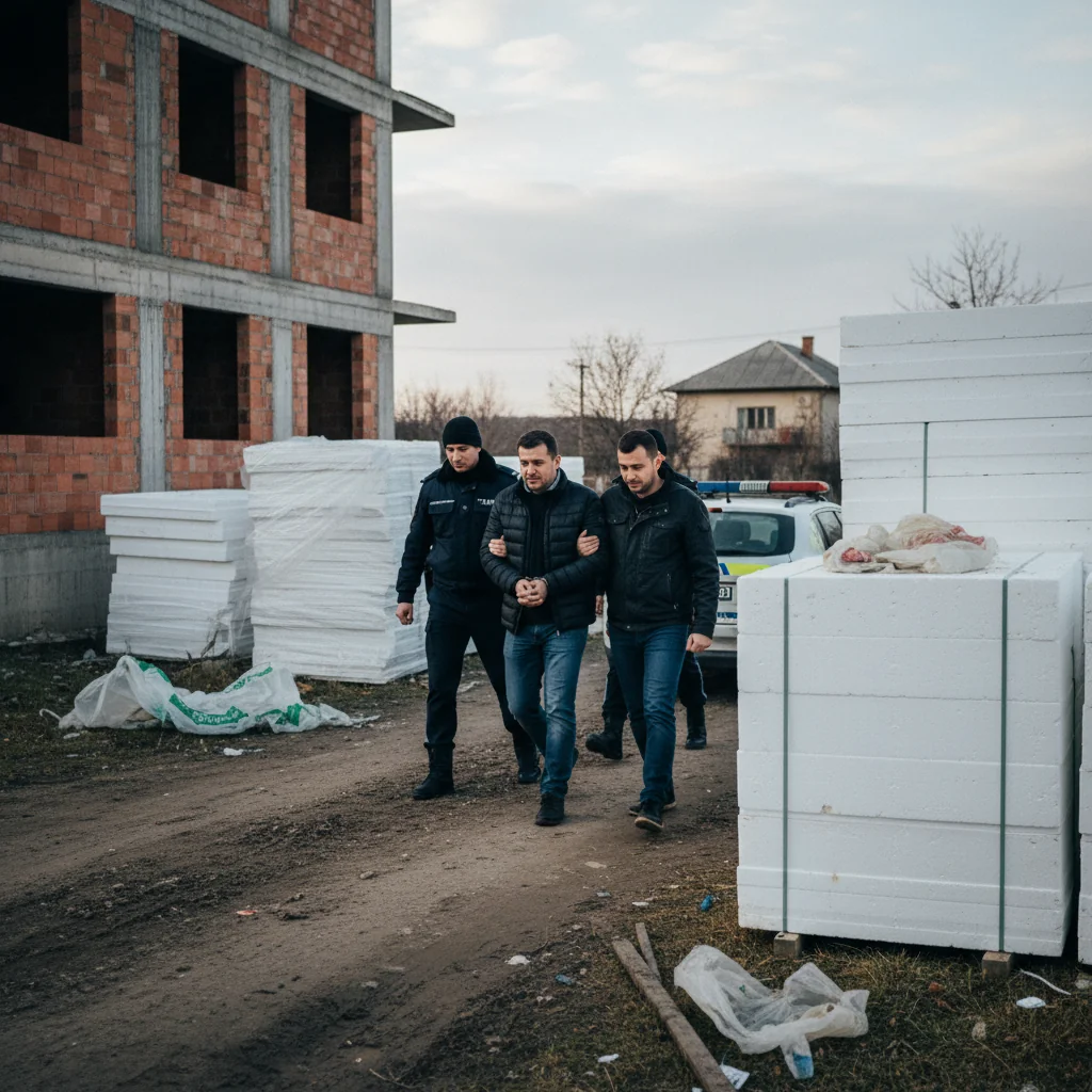 Furt de polidiscuri: Trei persoane arestate în acțiune policială