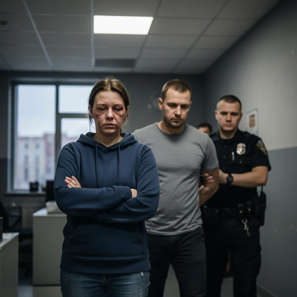 Gorjean lovește o femeie din Arad în incident violent