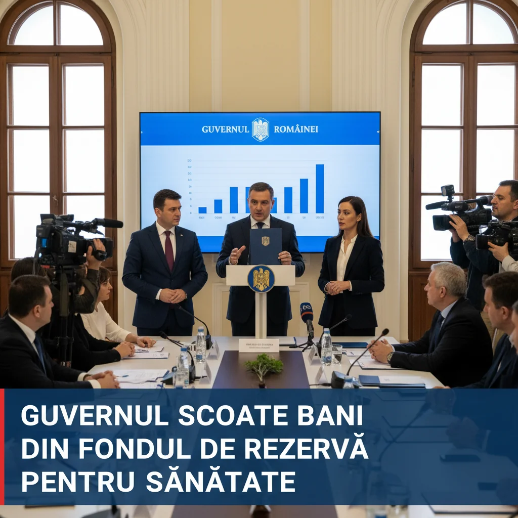 Guvernul alocă fonduri din rezerva de stat pentru sectorul Sănătății
