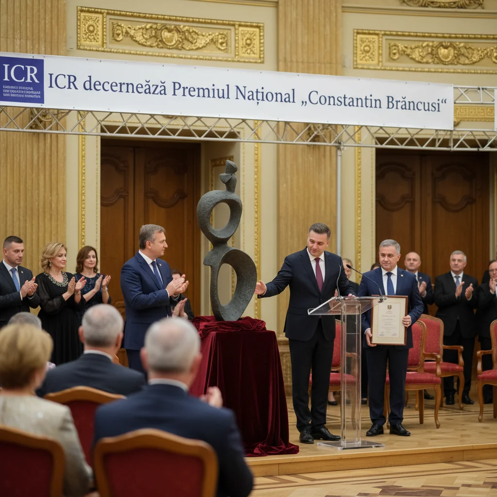 ICR acordă Premiul Național Constantin Brâncuși“ pentru excelență artistică
