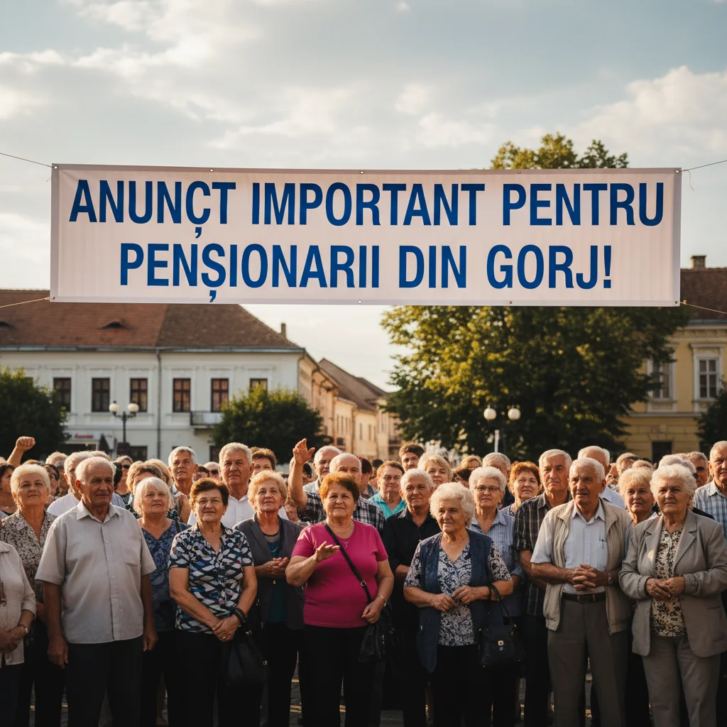 Informații esențiale pentru persoanele pensionate din județul Gorj