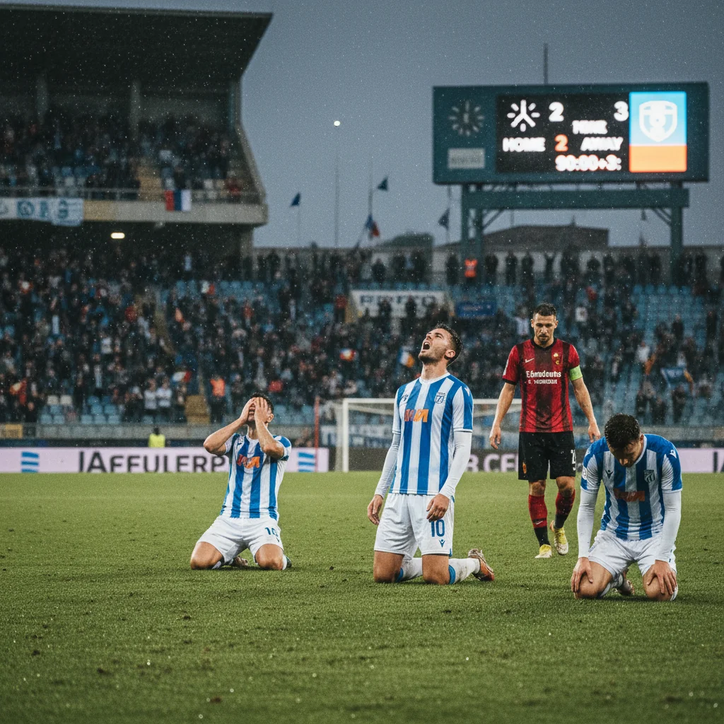 Înfrângere nemeritată în joc spectaculos de fotbal