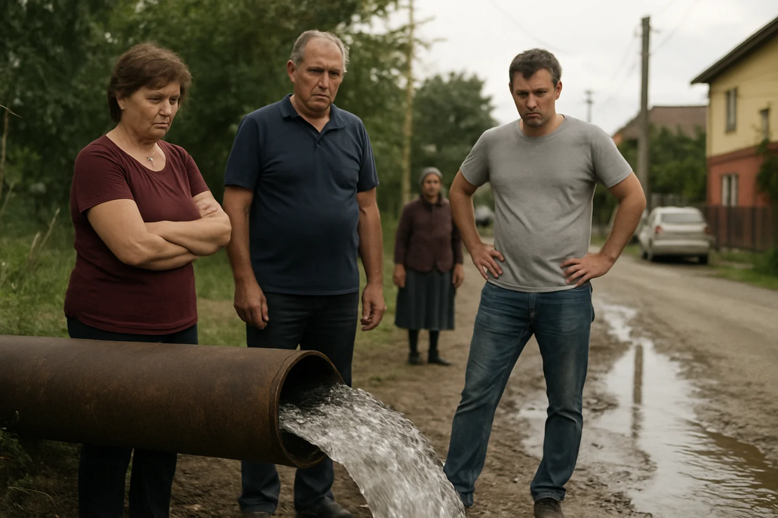 Întrerupere apă în Bumbești-Jiu: Avarie pe strada Tetila