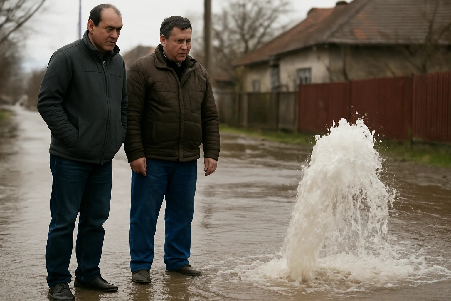 Întrerupere apă în Pleșa, Bumbești-Jiu, pentru avarie