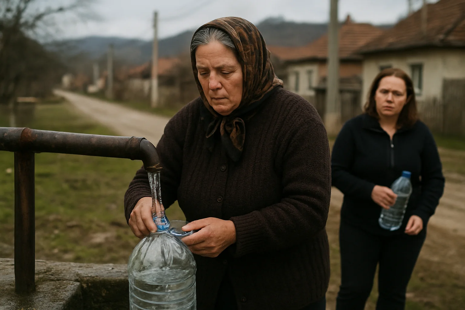 Întrerupere apă în Pleșa, Bumbești-Jiu, pentru reparații