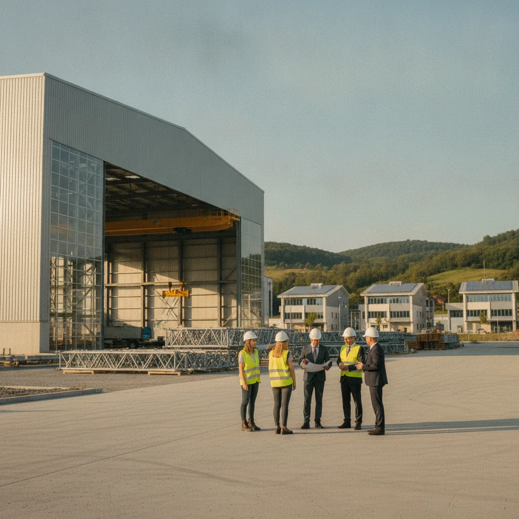 Investiție de peste 63,8 milioane de lei pentru o fabrică de structuri metalice la Bumbești-Jiu