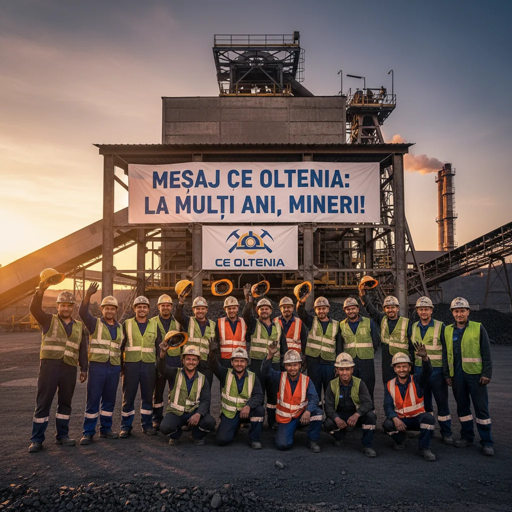 La mulți ani tuturor minerilor din regiune!
