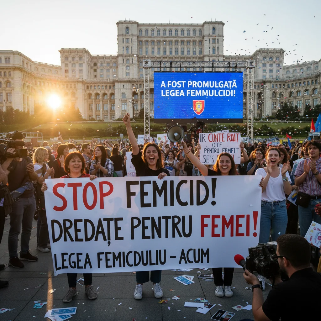 Legea femicidului a fost promovată cu succes în Parlament