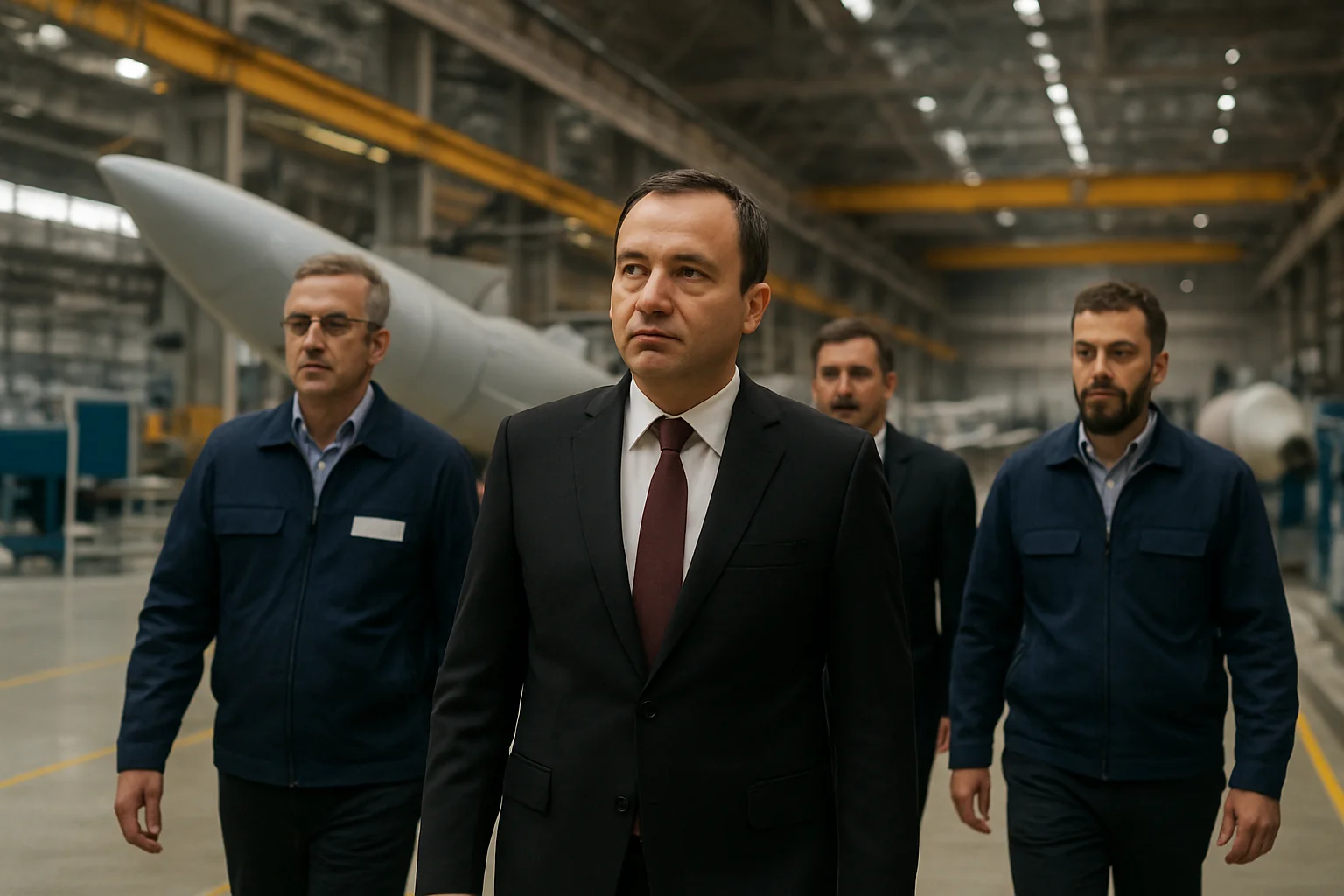 Miruță, vizită la uzina aerospațială militară din Turcia