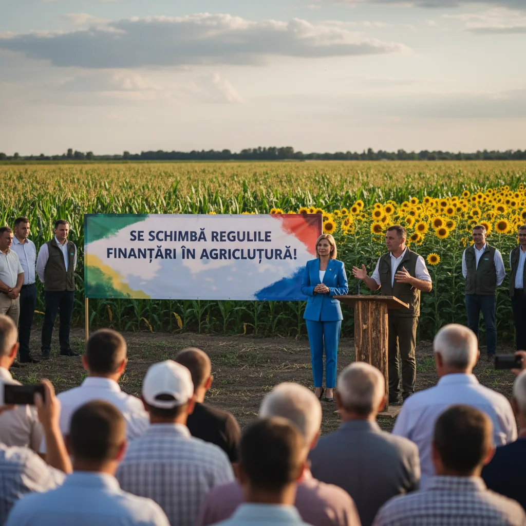 Noi reguli pentru accesarea finanțărilor în agricultură