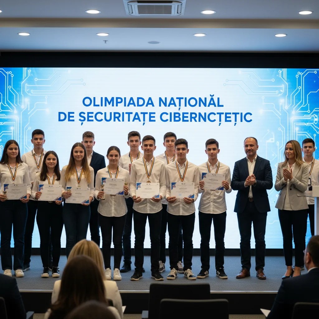 Olimpiada Națională de Securitate Cibernetică aduce premii elevilor
