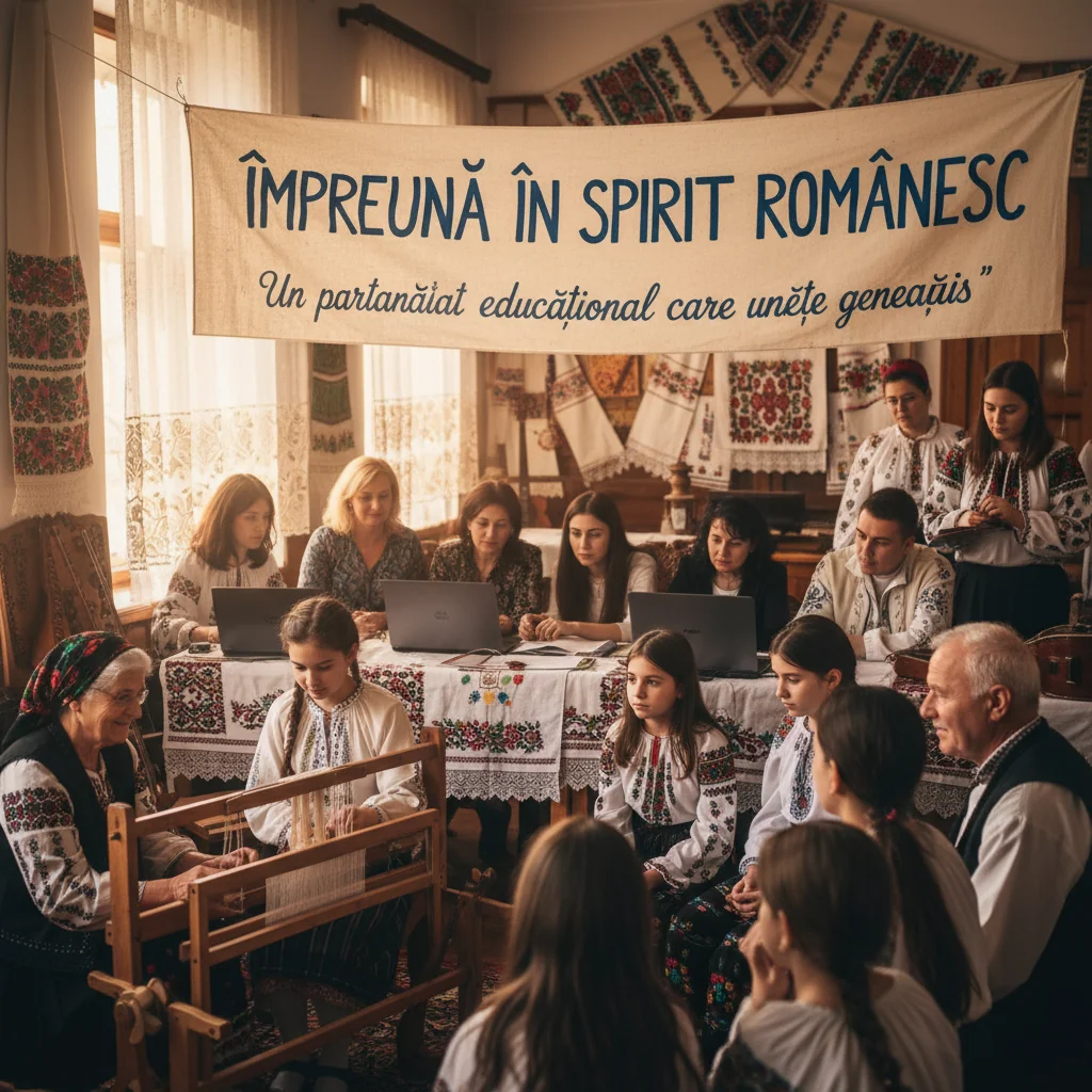 Parteneriat educațional local ce unește generații