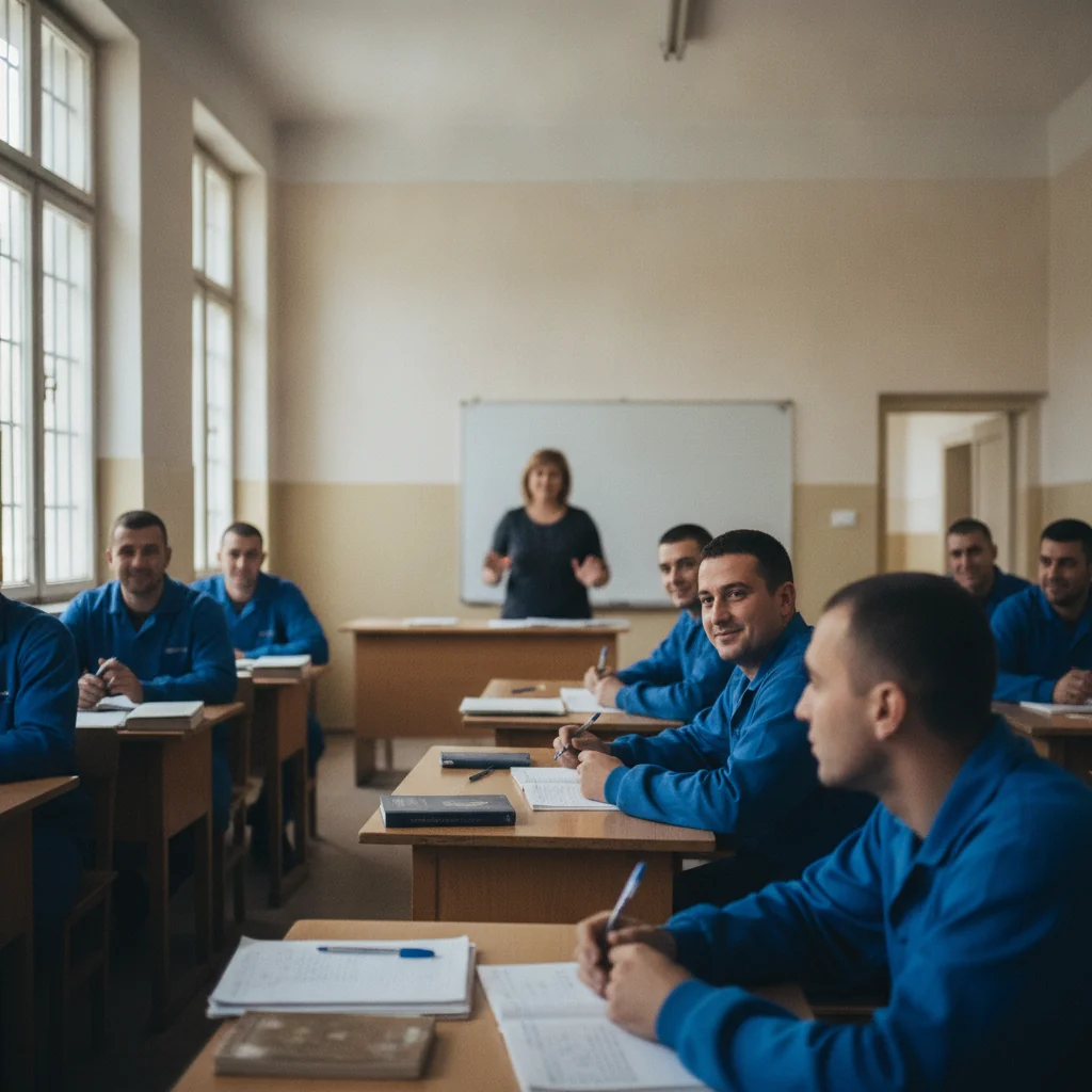 Penitenciarul Târgu Jiu: 137 de deținuți la școală și 112 liberări în 2026