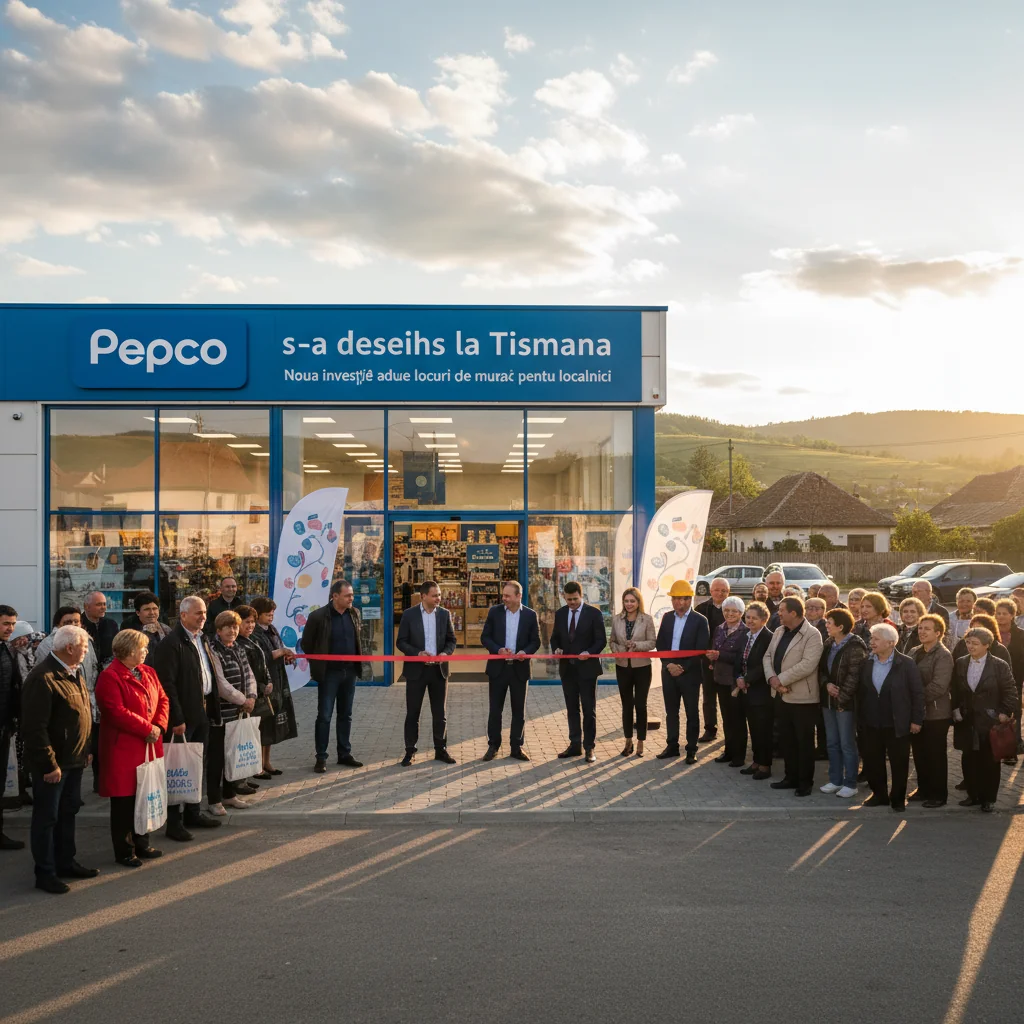 Pepco inaugurat la Tismana – Noua investiție generează locuri de muncă pentru comunitate