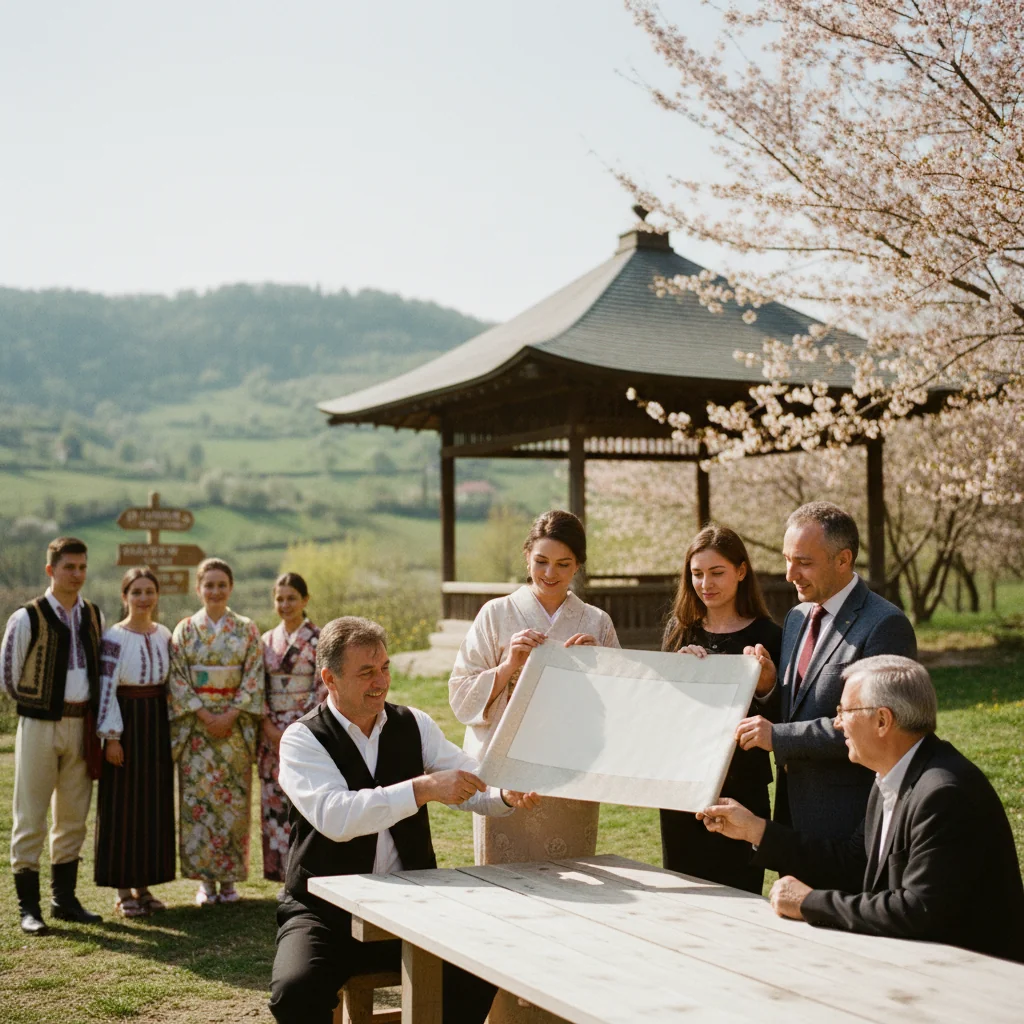 Peștișani colaborează cu Centrul de Studii Româno-Japoneze