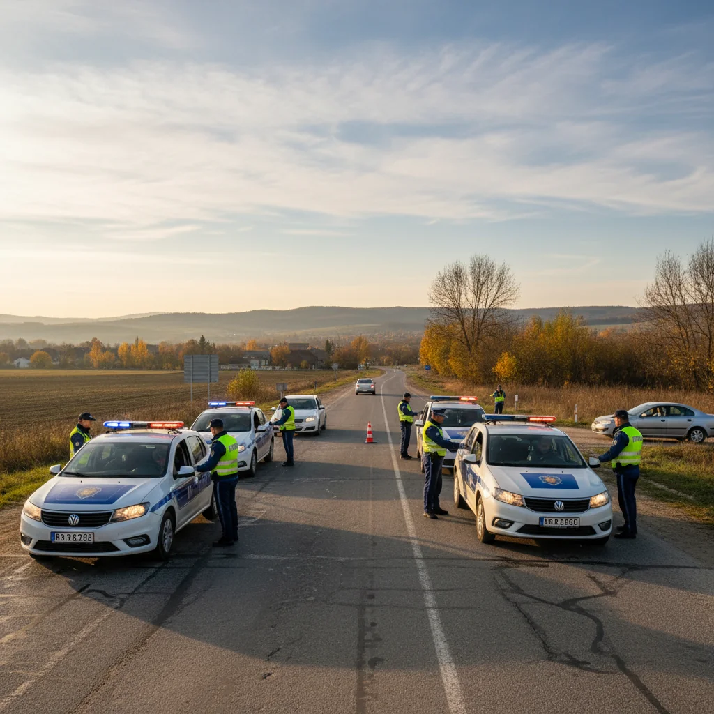 Poliția Rutieră controlează județul cu filtre eficiente