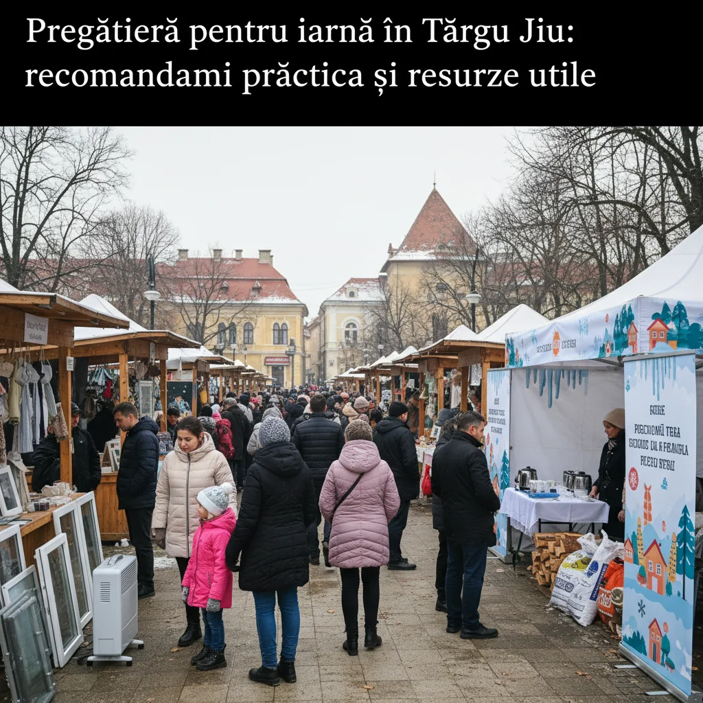 Pregătirea pentru iarnă în Targu Jiu: recomandări practice și resurse utile
