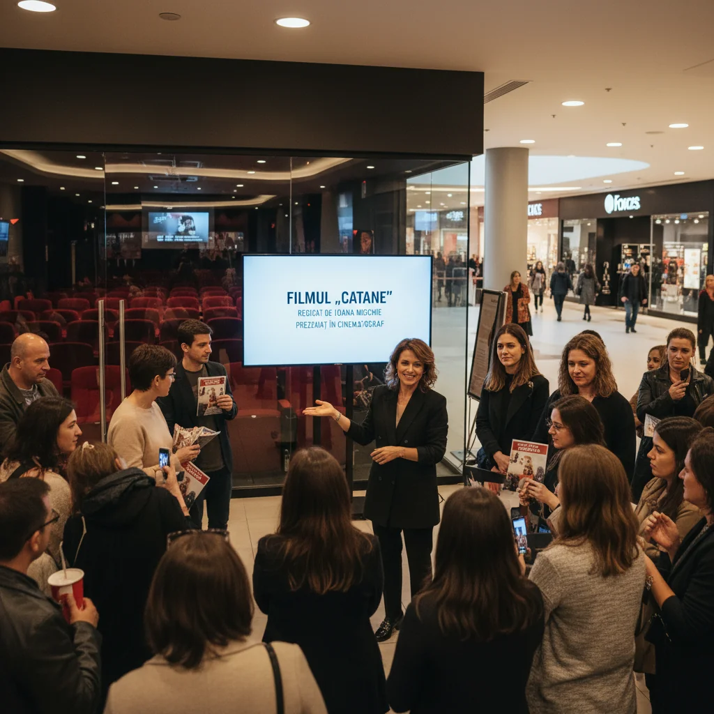 Premiera filmului Catane, regizat de Ioana Mischie, la cinematograful din mall