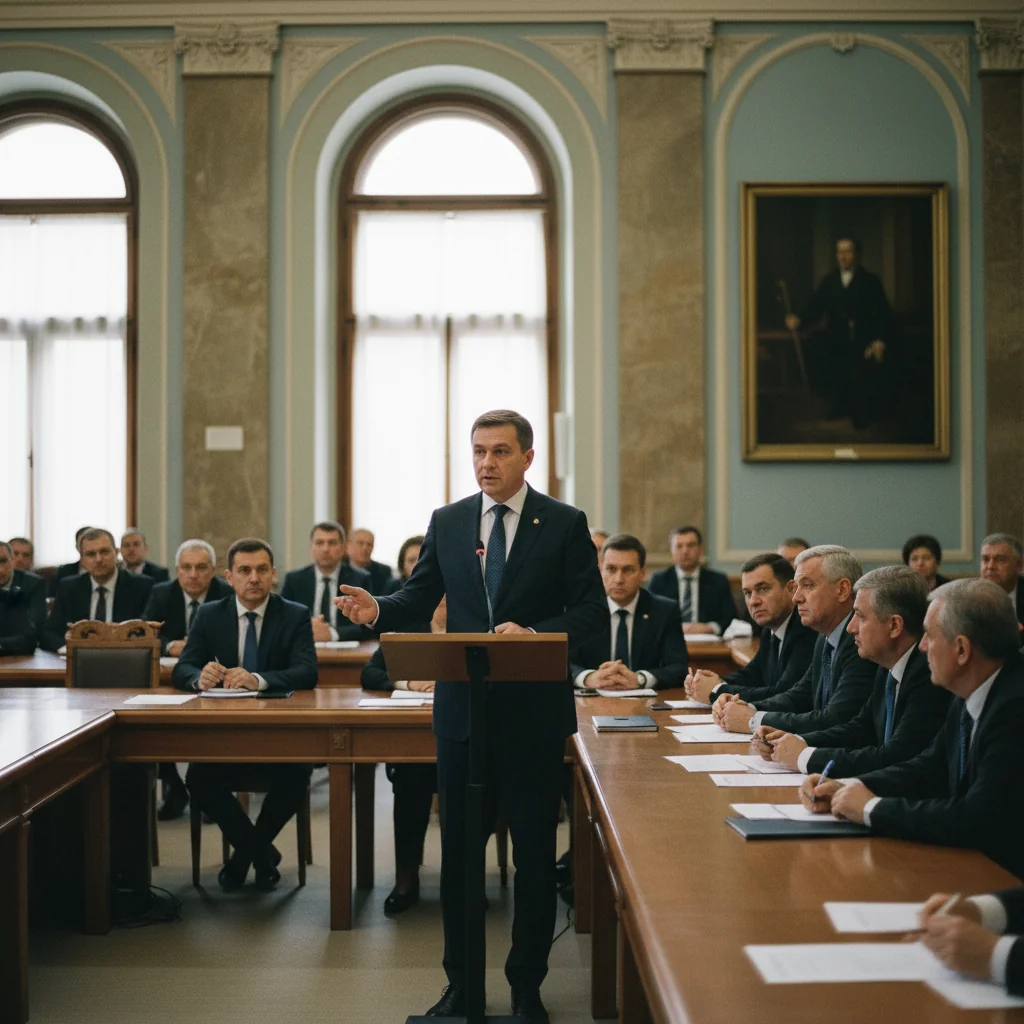 Premierul demis întâlnește azi prefecții și primarii