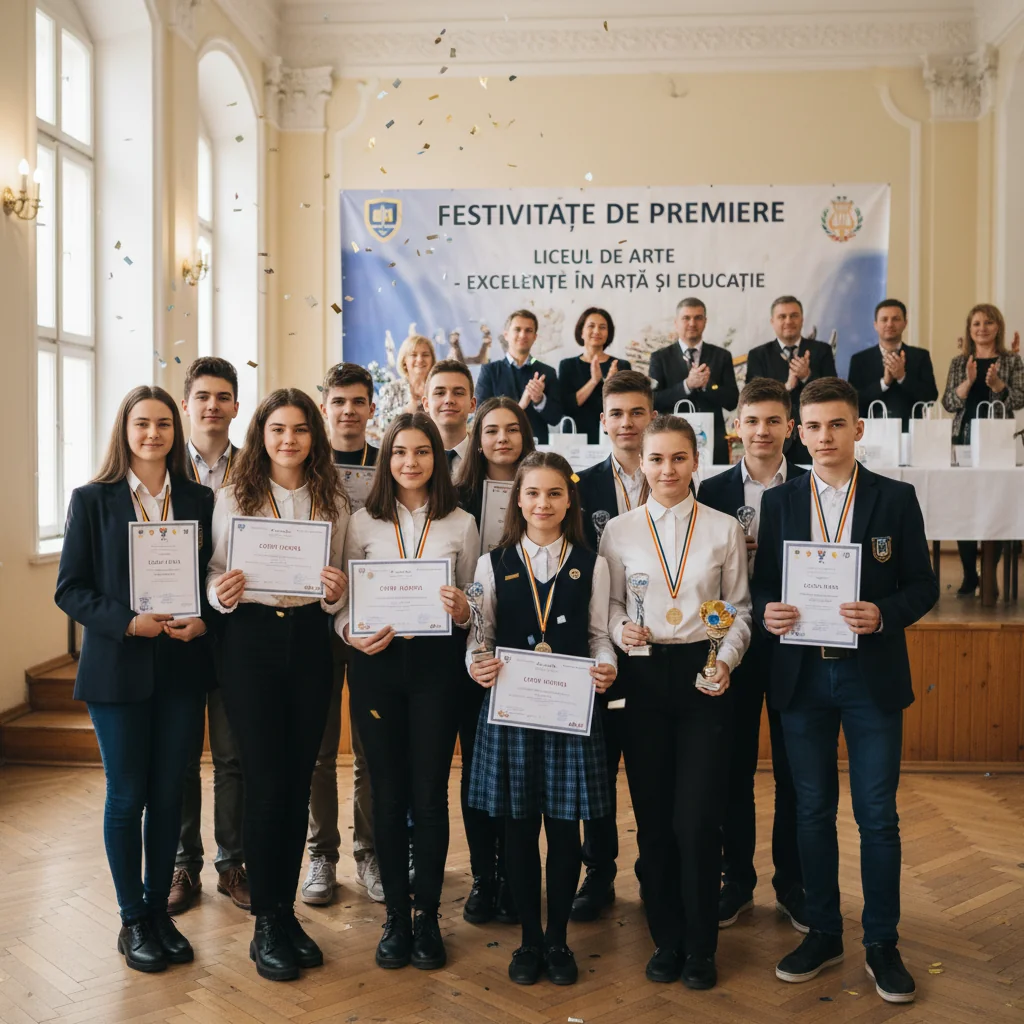 Premii noi pentru elevii de la Liceul de Arte