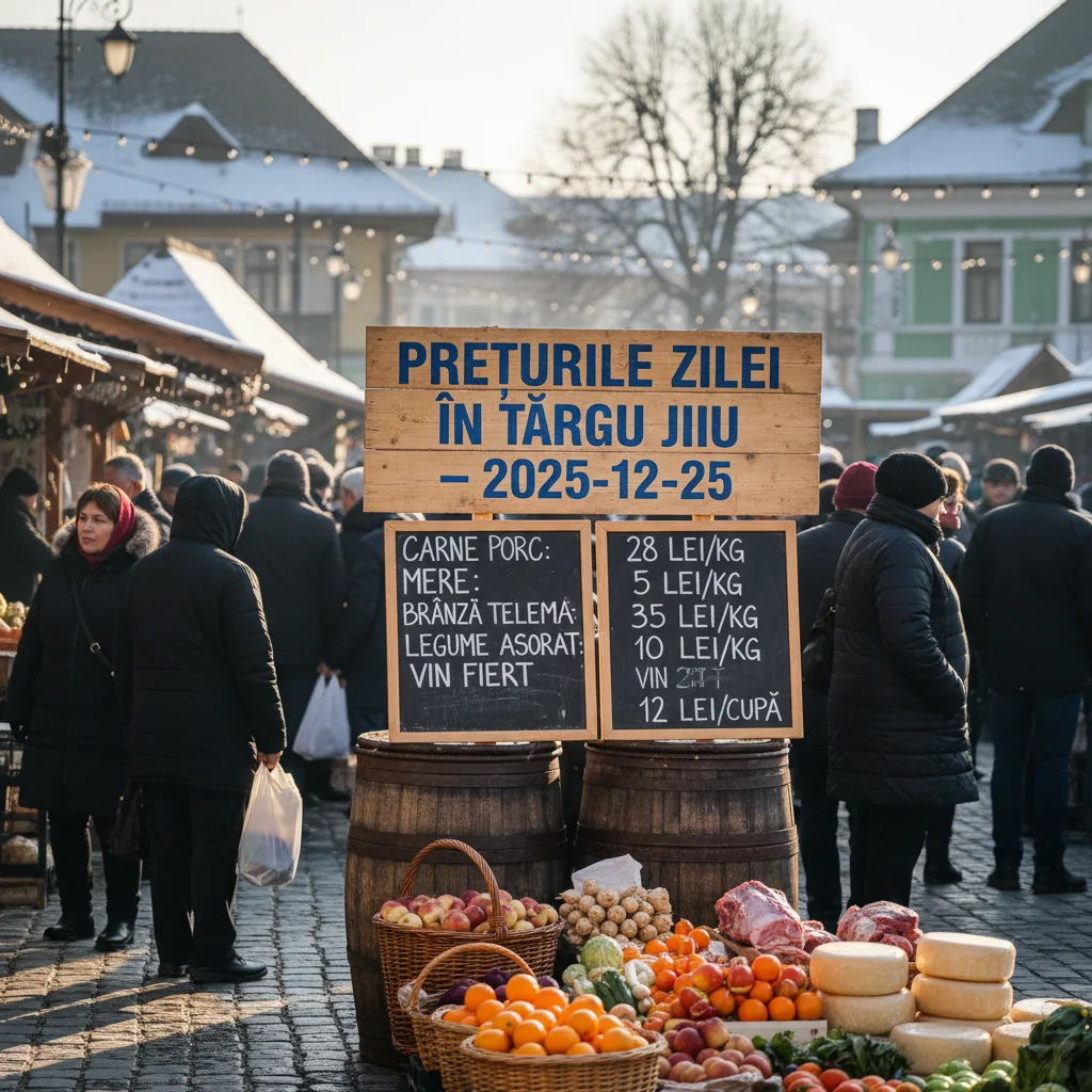 Prețurile zilei în Targu Jiu – 2025-12-25