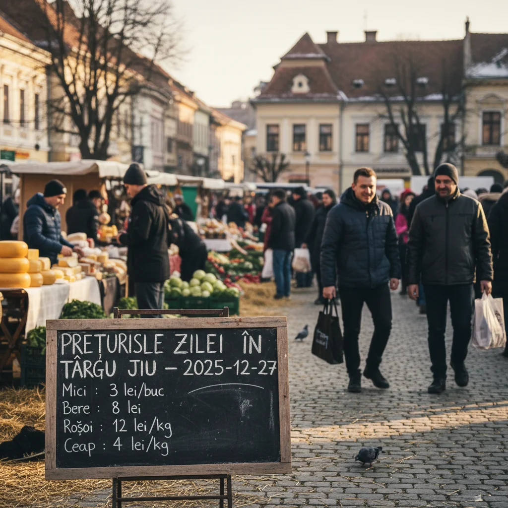 Prețurile zilei în Targu Jiu – 2025-12-27