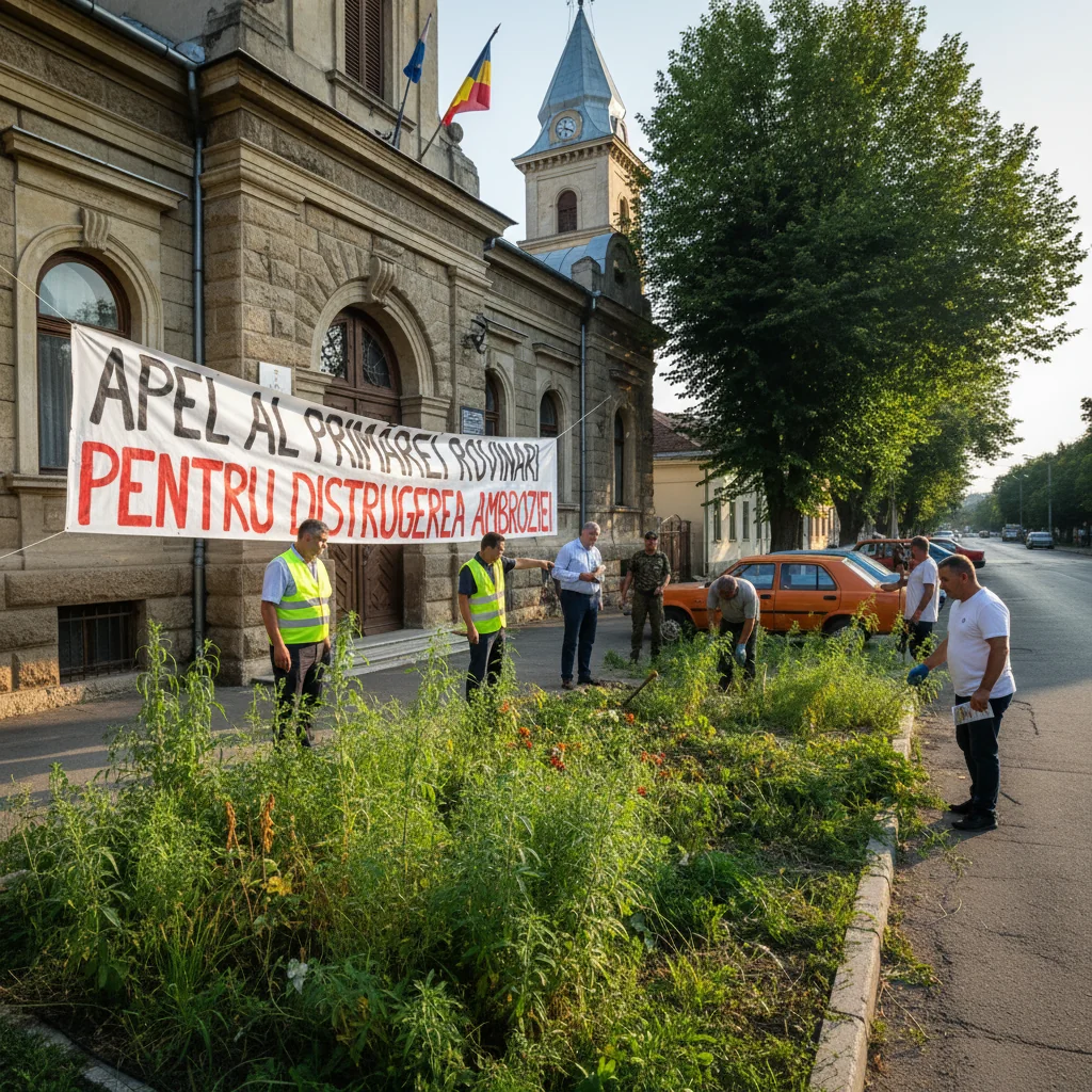 Primăria Rovinari trebuie să acționeze urgent împotriva ambroziei