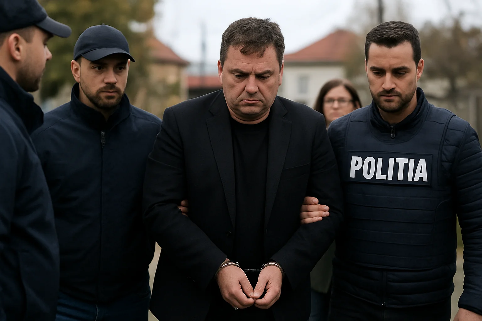 Primarul din Drăguțești, reținut după percheziții la primărie
