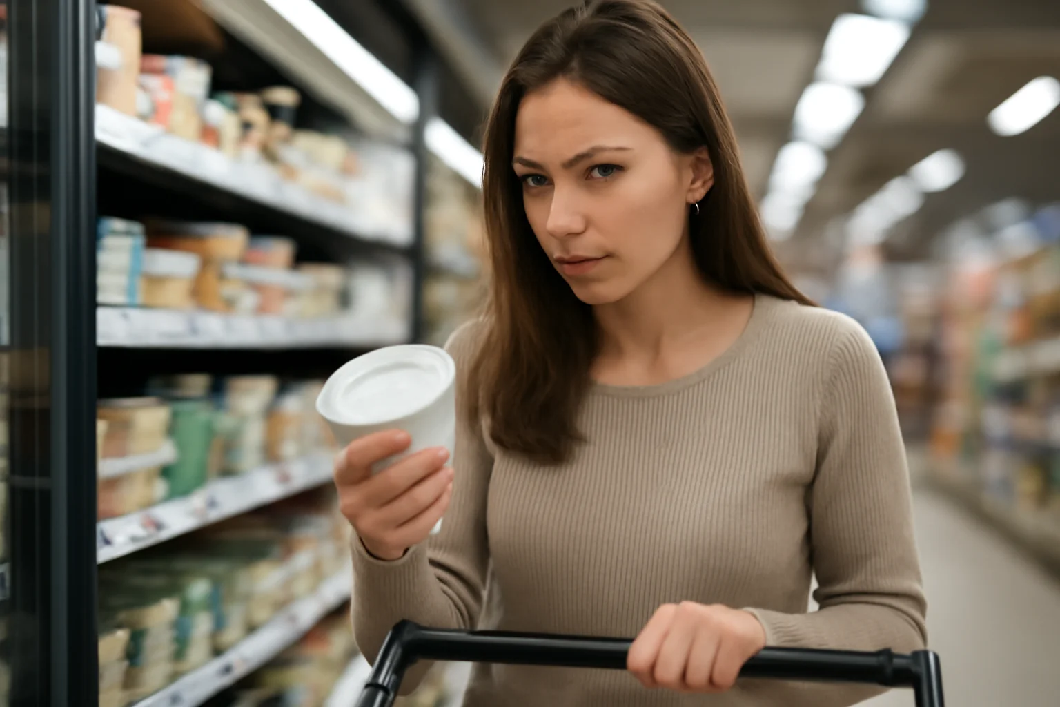Produs cu salată de icre, scos de la vânzare într-un hypermarket Kaufland