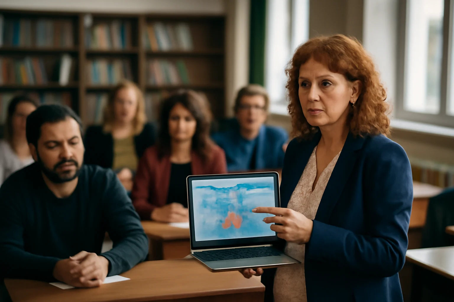 Profesori de geografie din Gorj formează digitalizarea la cercurile metodice locale