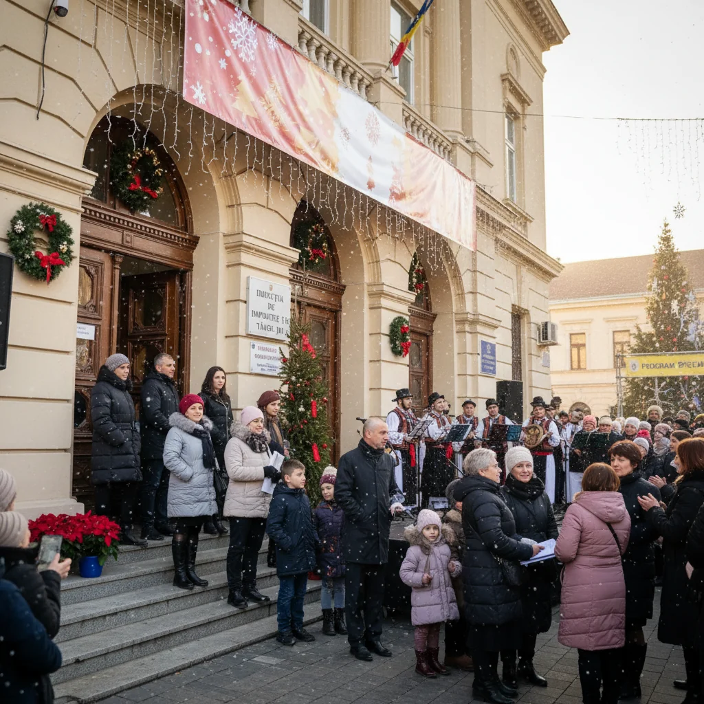 Program special de sărbători la Direcția de Taxe și Impozite Târgu Jiu pentru iarna 2025–2026