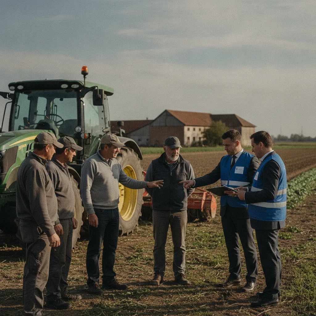 RAR oferă fermierilor din Jiu inspecții la sediu pentru utilaje agricole
