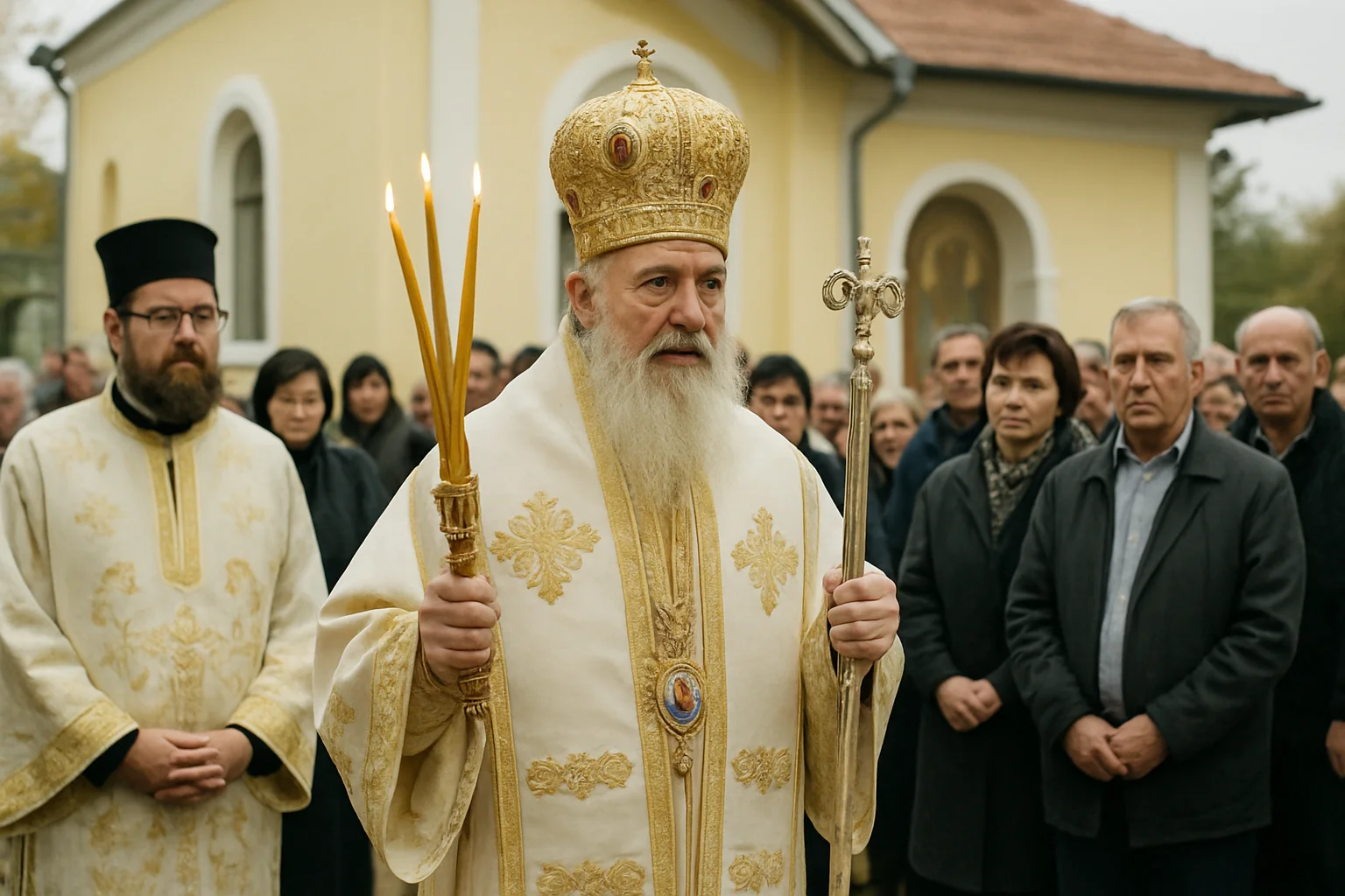Resfințirea Bisericii din Vladimir, oficiată de Mitropolitul Olteniei