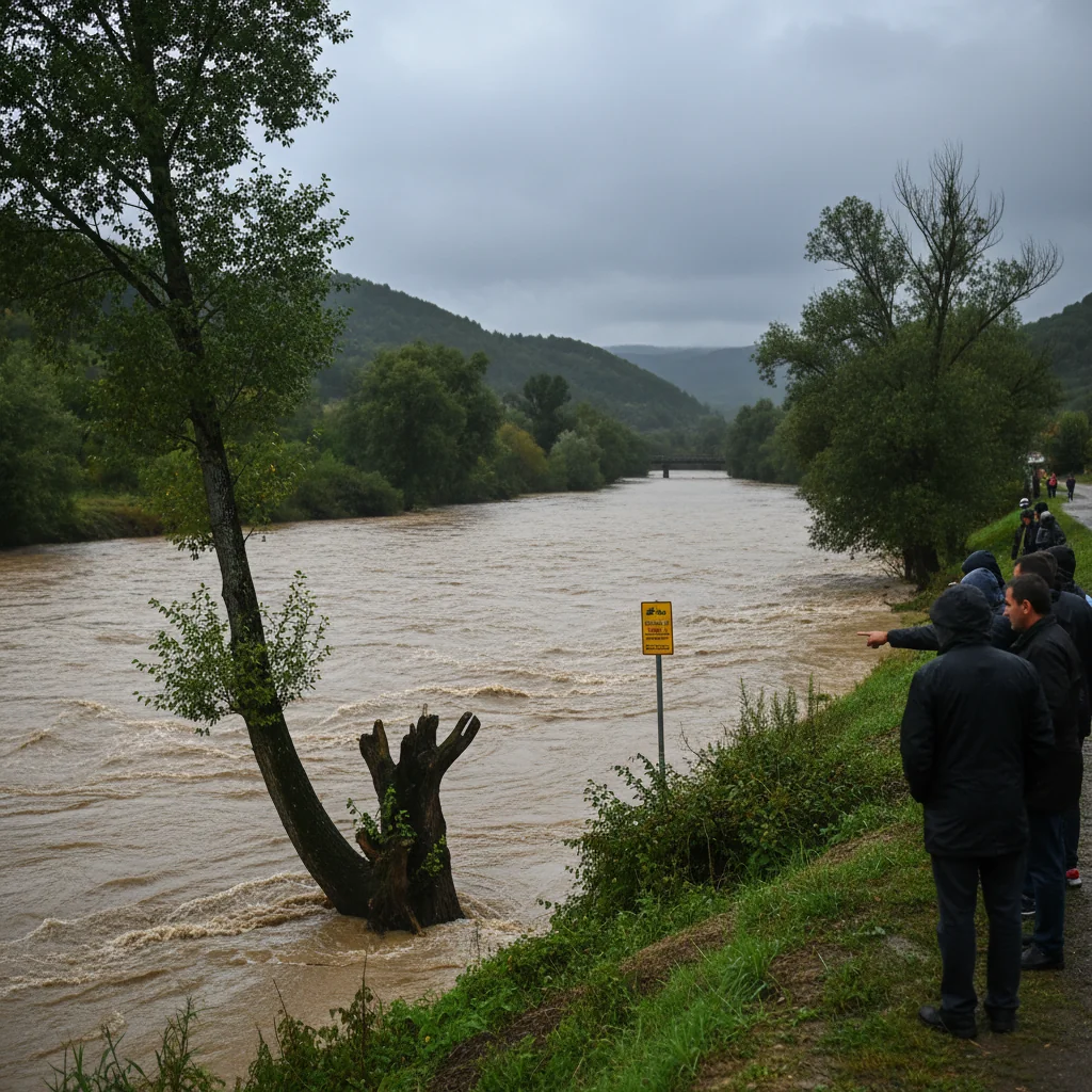 Risc crescut de viituri pe Jiu și Gilort