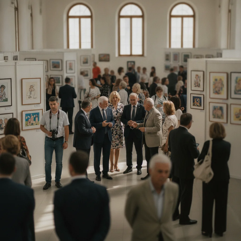 Salonul de Grafică Umoristică ȘAI și expoziția CACEALMAUA