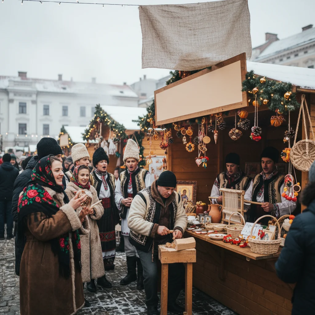 Sărbători cu artă, colinde și meșteșuguri locale în perioada 13–21 decembrie