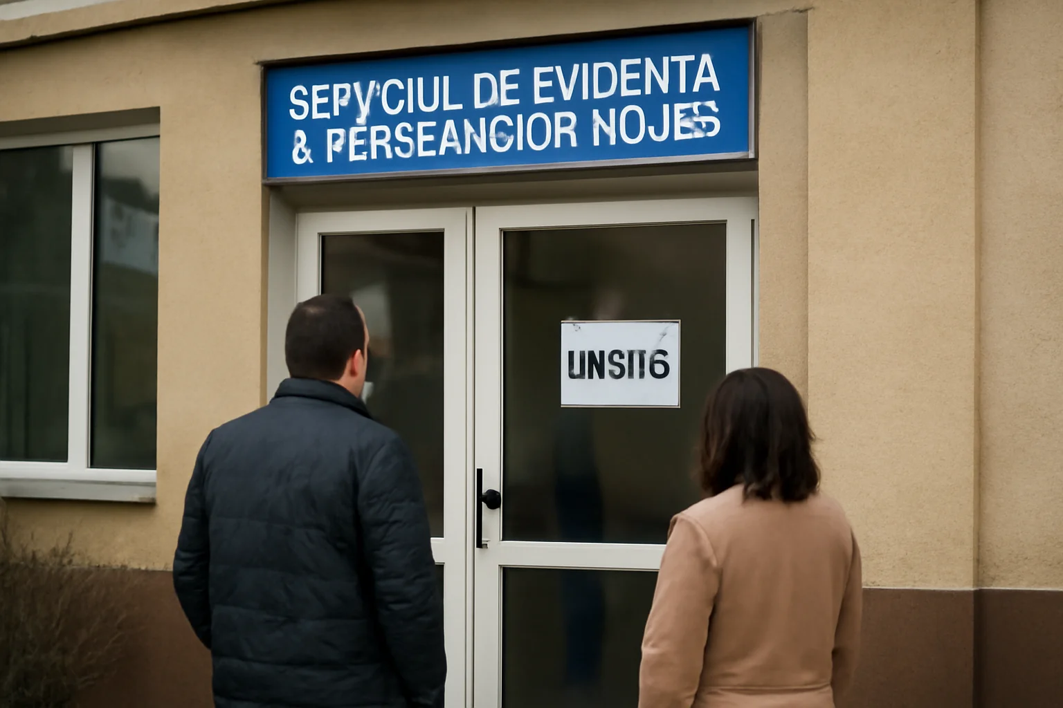 Serviciul de Evidență a Persoanelor Novaci, închis temporar. Locuitorii din Târgu Jiu și Gorj, afectați de lipsa personalului